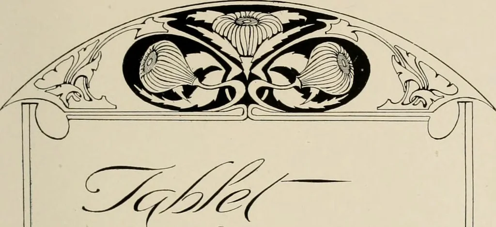 An illustration from Strong's book of designs; a masterpiece of modern ornamental art, 1917, leaf 134
