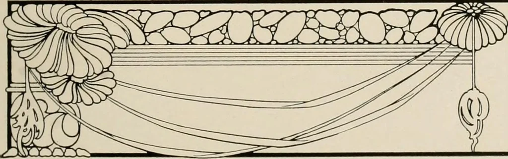 An illustration from Strong's book of designs; a masterpiece of modern ornamental art, 1917, leaf 164