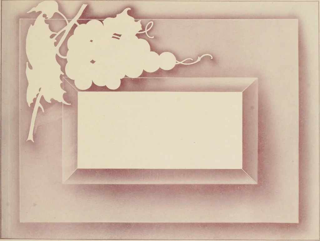 An illustration from Strong's book of designs; a masterpiece of modern ornamental art, 1917, leaf 18