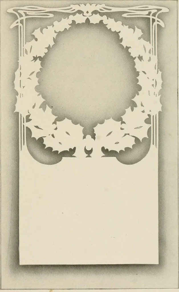 An illustration from Strong's book of designs; a masterpiece of modern ornamental art, 1917, leaf 46