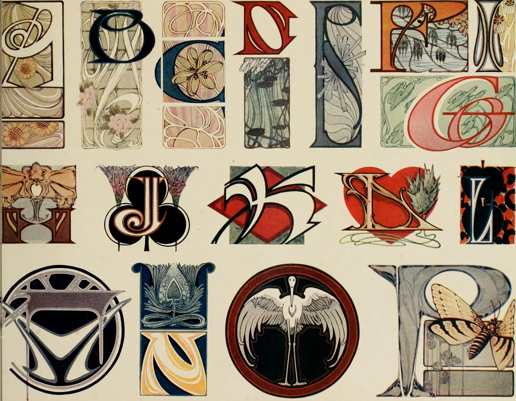 An illustration from Strong's book of designs; a masterpiece of modern ornamental art, 1917, leaf 64