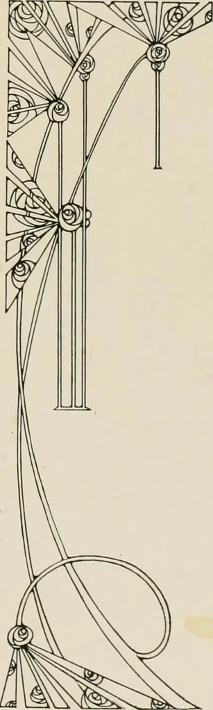 An illustration from Strong's book of designs; a masterpiece of modern ornamental art, 1917, leaf 74