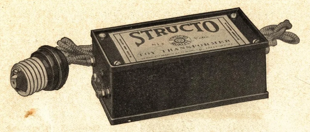 An illustration from Structo model building., 1915, leaf 106