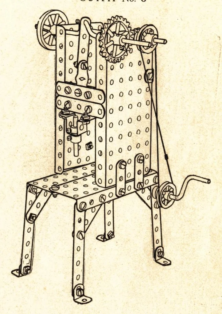 An illustration from Structo model building., 1915, leaf 36