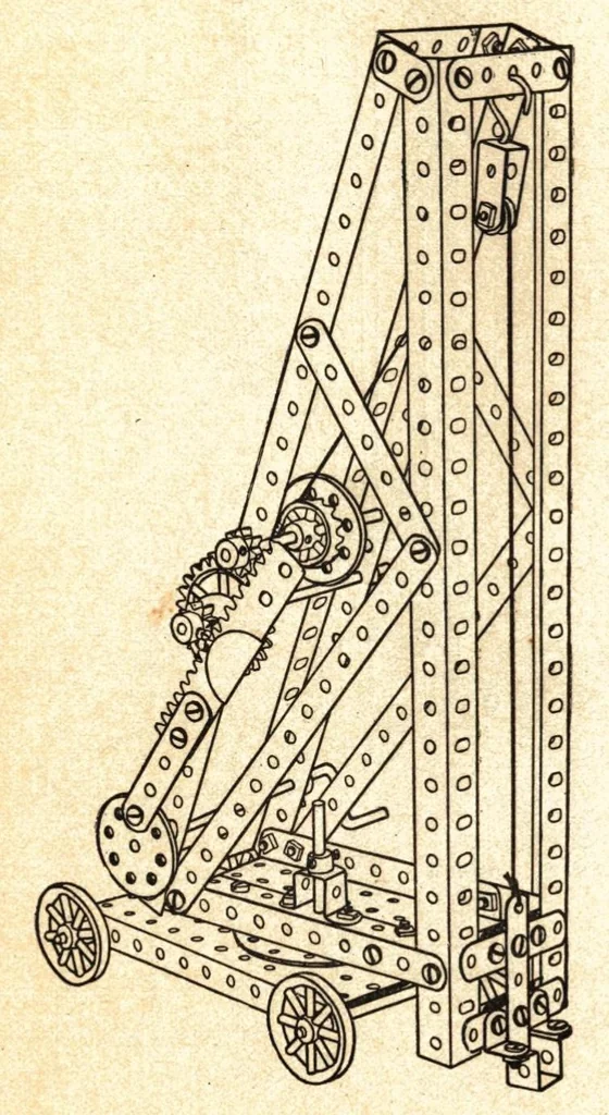 An illustration from Structo model building., 1915, leaf 60