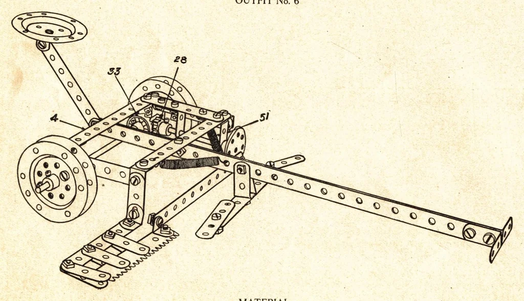 An illustration from Structo model building., 1915, leaf 77