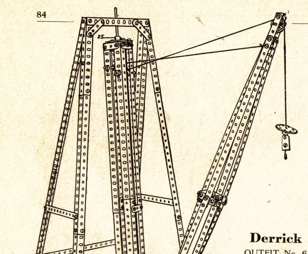 An illustration from Structo model building., 1915, leaf 85