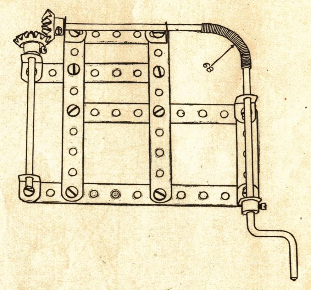 An illustration from Structo model building., 1915, leaf 96