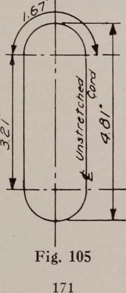 An illustration from Structural analysis and design of airplanes, 1920, leaf 190