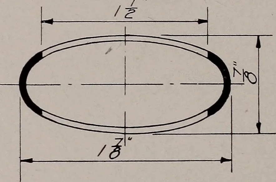 An illustration from Structural analysis and design of airplanes, 1920, leaf 205