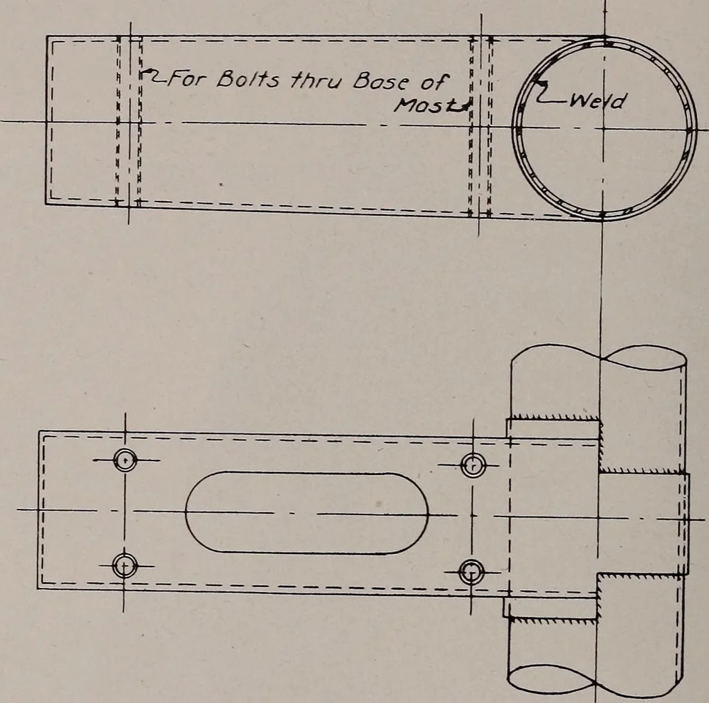 An illustration from Structural analysis and design of airplanes, 1920, leaf 229