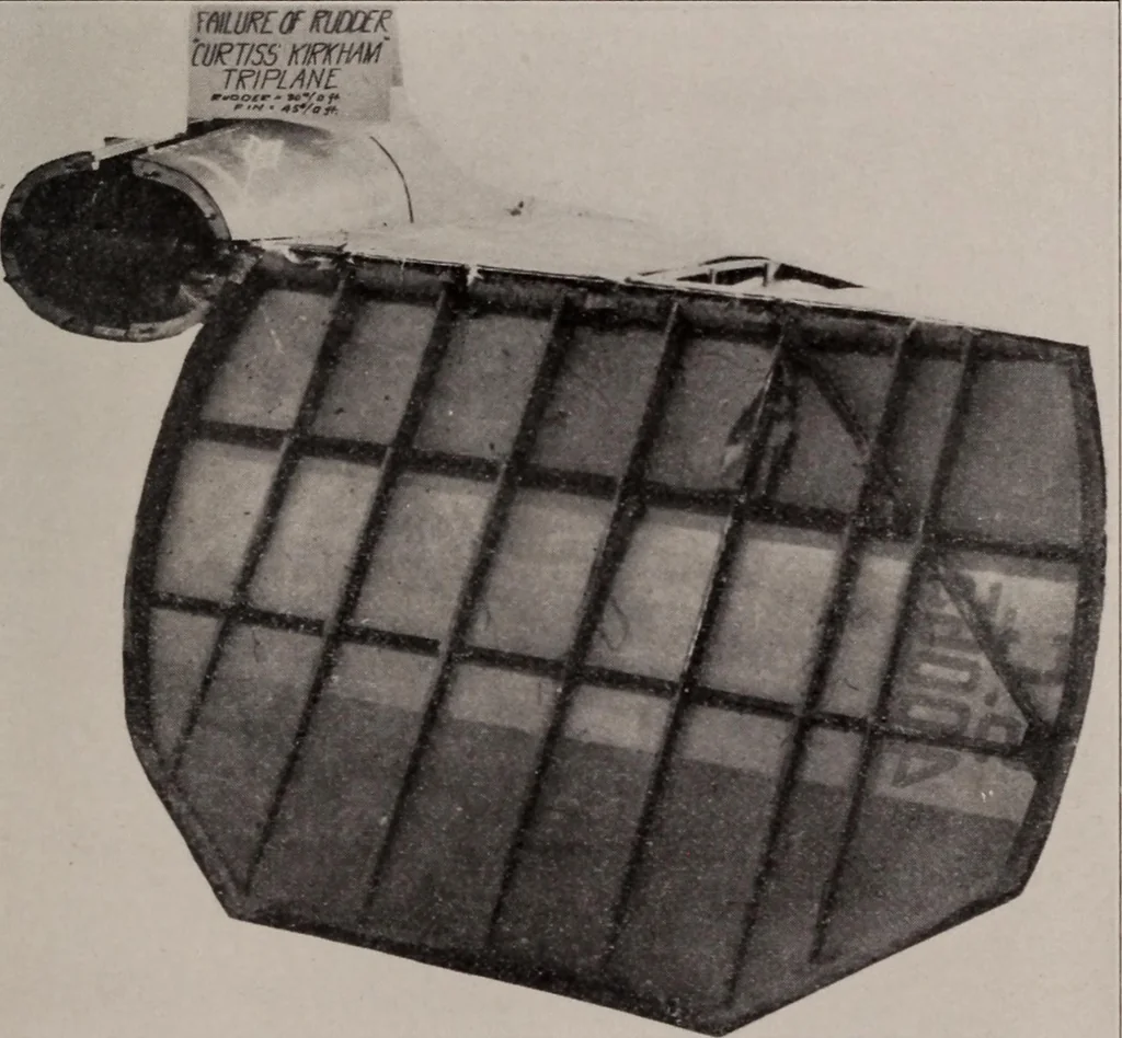An illustration from Structural analysis and design of airplanes, 1920, leaf 234
