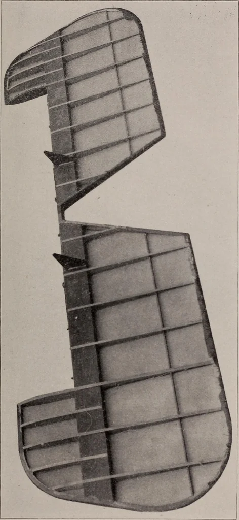 An illustration from Structural analysis and design of airplanes, 1920, leaf 238
