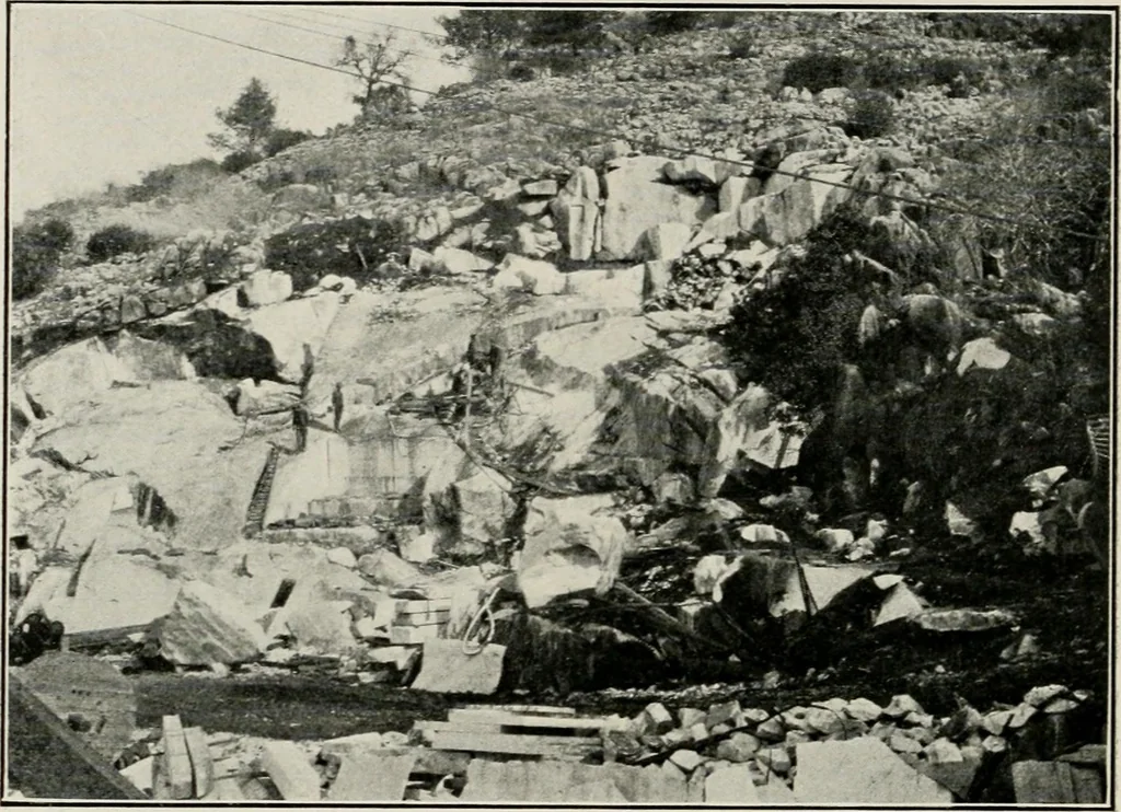An illustration from The structural and industrial materials of California, 1906, leaf 117