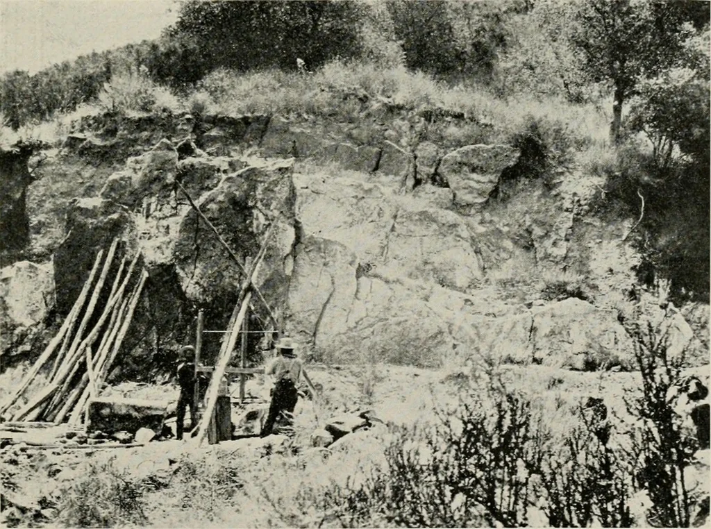 An illustration from The structural and industrial materials of California, 1906, leaf 120
