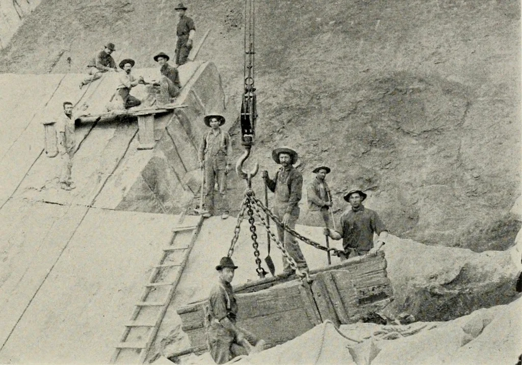 An illustration from The structural and industrial materials of California, 1906, leaf 132