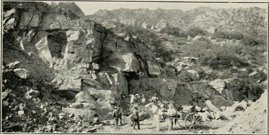 An illustration from The structural and industrial materials of California, 1906, leaf 137
