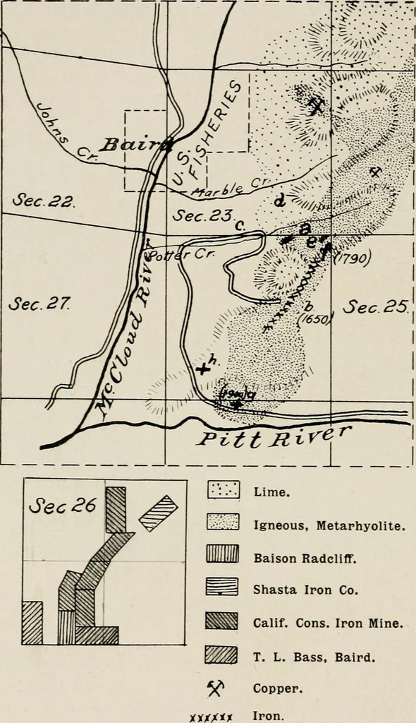 An illustration from The structural and industrial materials of California, 1906, leaf 309