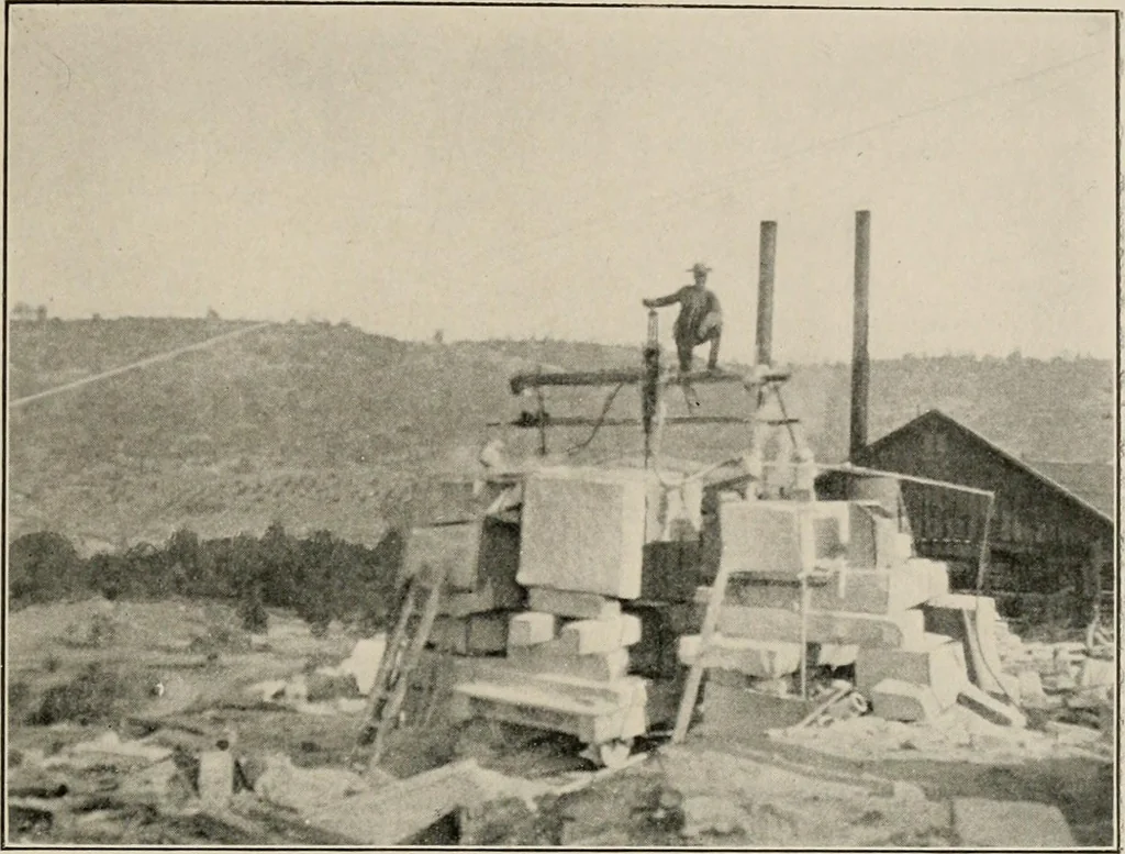 An illustration from The structural and industrial materials of California, 1906, leaf 32