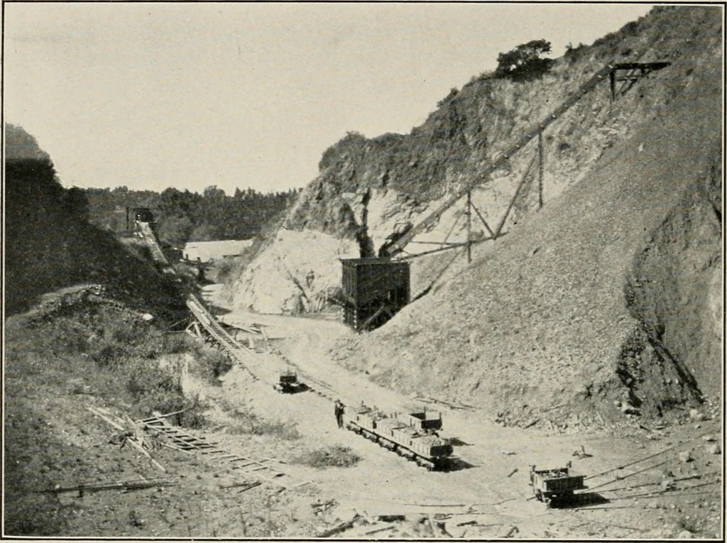 An illustration from The structural and industrial materials of California, 1906, leaf 321