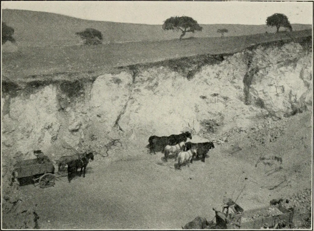 An illustration from The structural and industrial materials of California, 1906, leaf 74