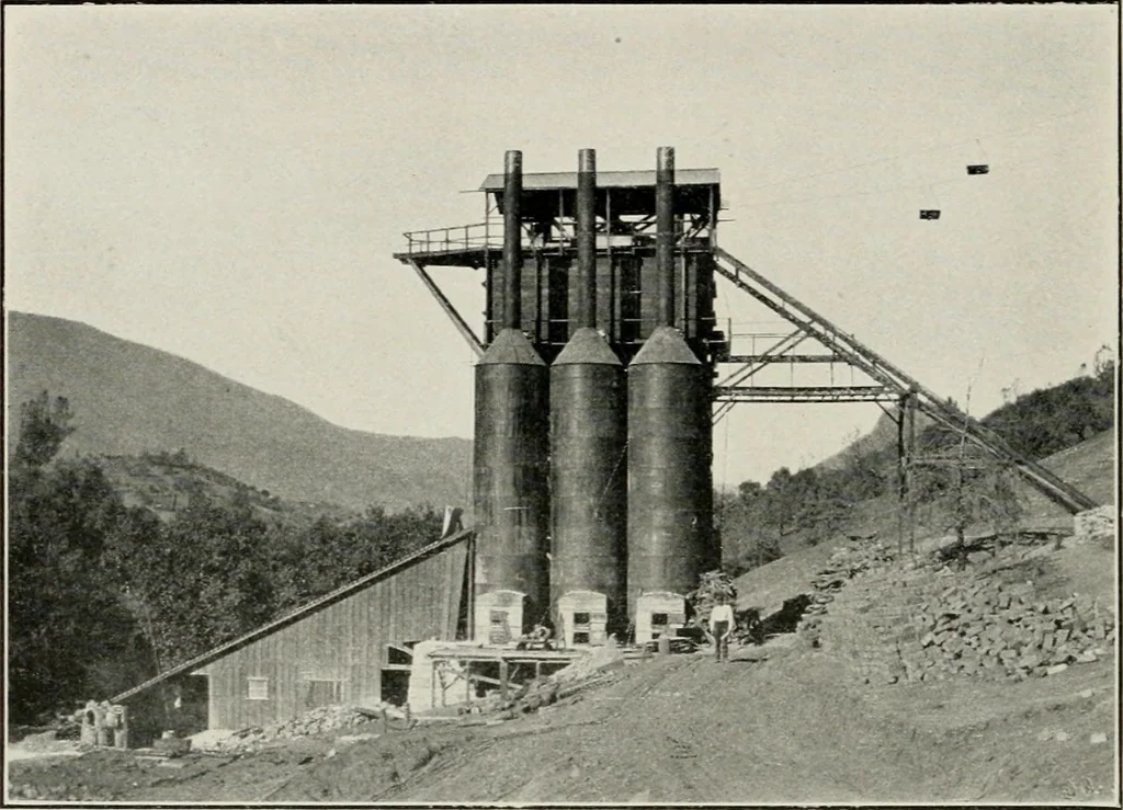 An illustration from The structural and industrial materials of California, 1906, leaf 77