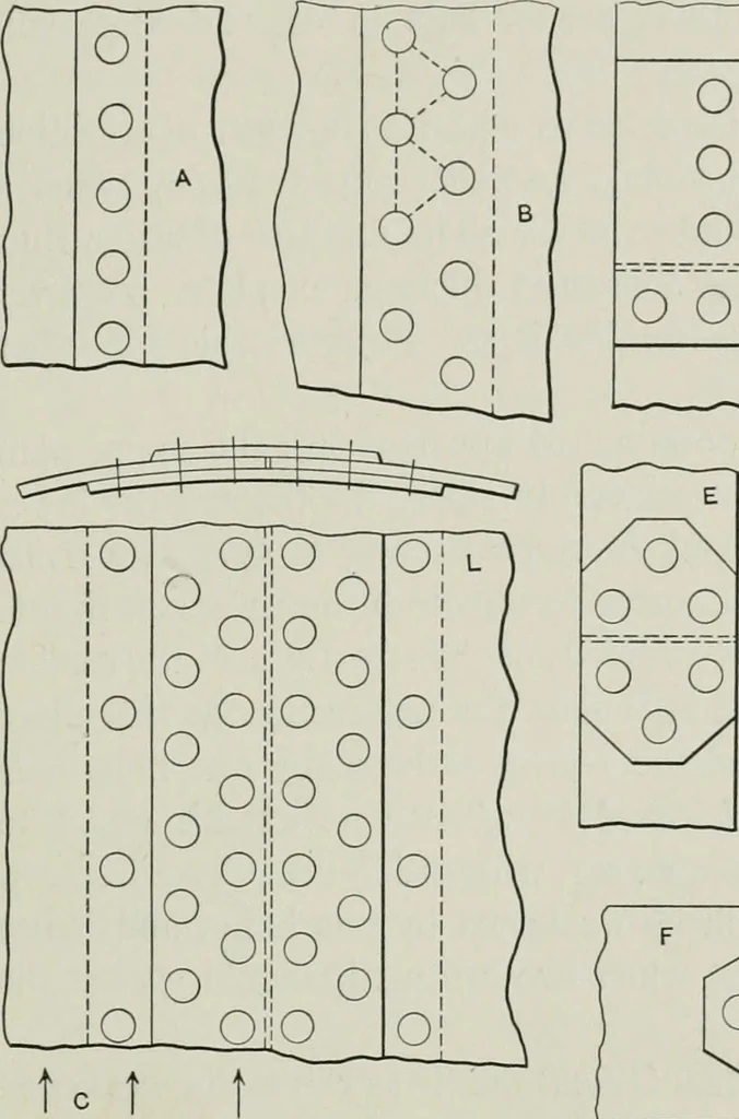 An illustration from Structural mechanics : comprising the strength and resistance of materials and elements of structural design, with examples and problems, 1907, leaf 210