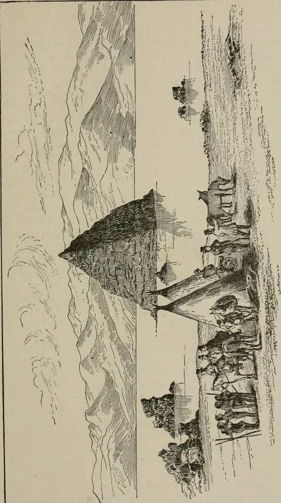 An illustration from The struggles for life and home in the North-west [microform], 1890, leaf 70