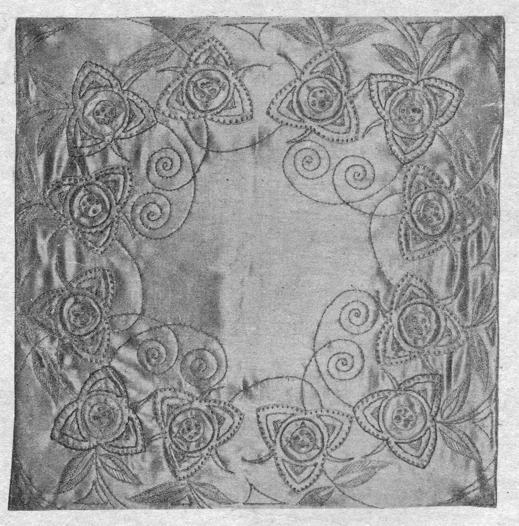 An illustration from JOURNAL DES OUVRAGES DE DAMES - N. 12/1928 - frammenti, 1928, leaf 0