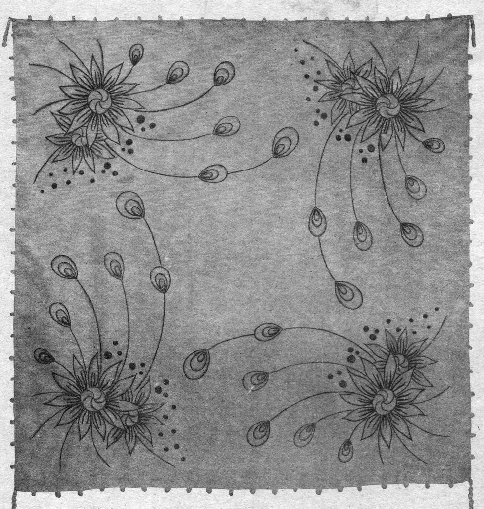 An illustration from JOURNAL DES OUVRAGES DE DAMES - N. 12/1928 - frammenti, 1928, leaf 3