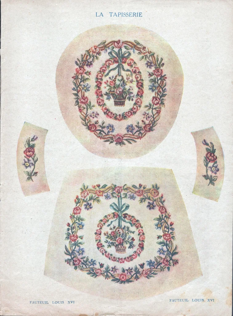 An illustration from JOURNAL DES OUVRAGES DE DAMES - N. 2/1929 - frammenti, 1929, leaf 5