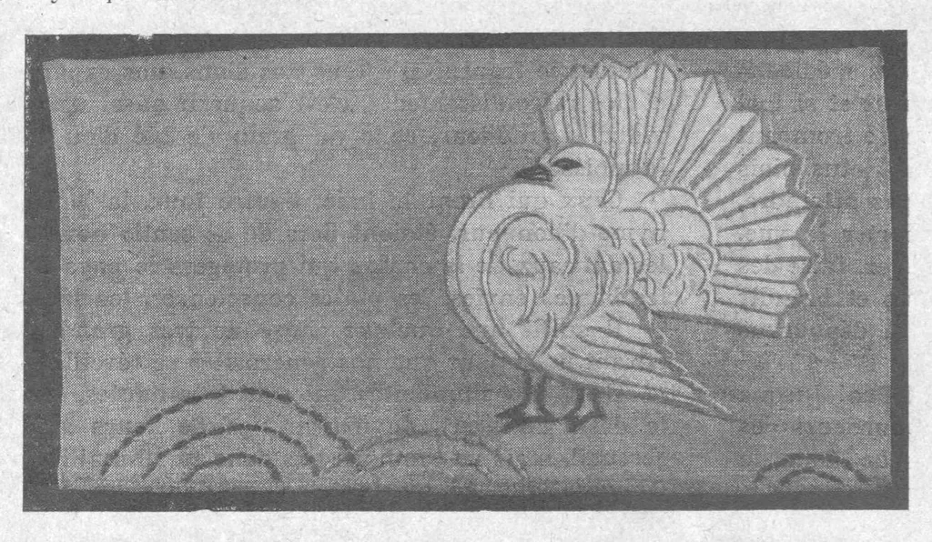 An illustration from JOURNAL DES OUVRAGES DE DAMES - N. 6/1929 - frammenti, 1929, leaf 1