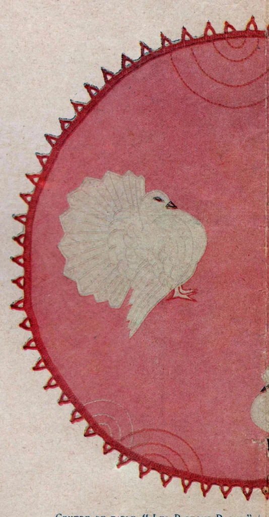 An illustration from JOURNAL DES OUVRAGES DE DAMES - N. 6/1929 - frammenti, 1929, leaf 9