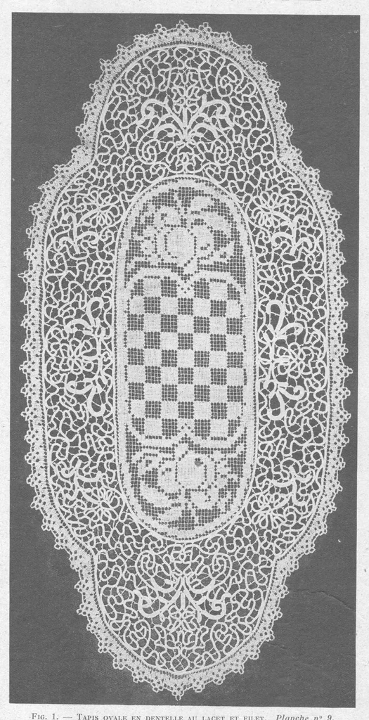 An illustration from JOURNAL DES OUVRAGES DE DAMES - N. 7/1929 - frammenti, 1929, leaf 0