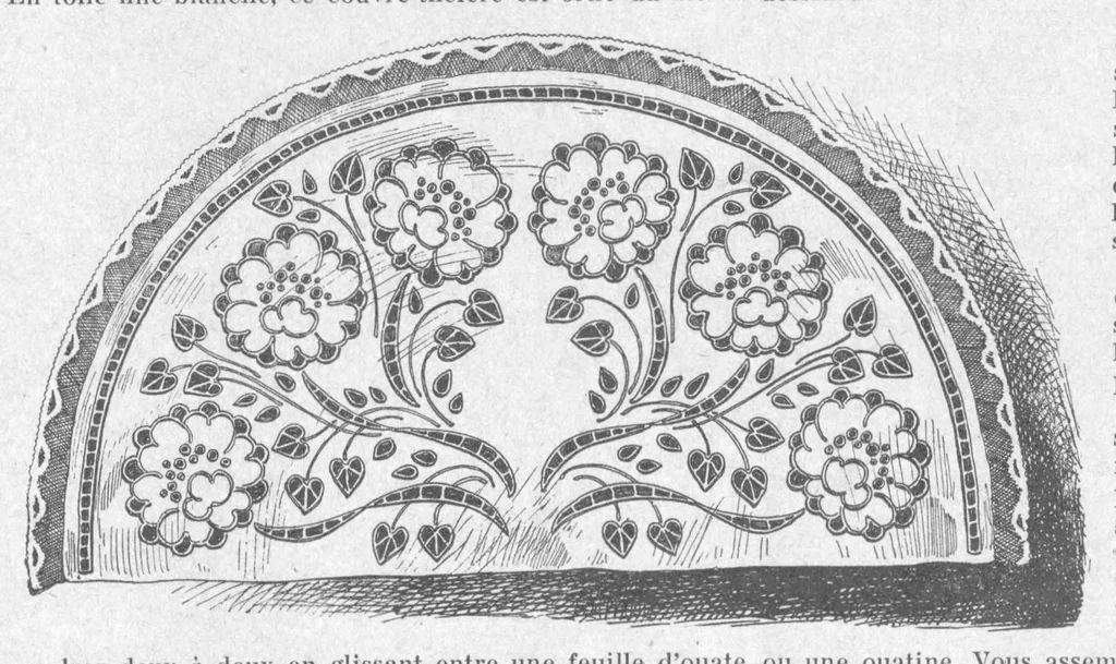 An illustration from JOURNAL DES OUVRAGES DE DAMES - N. 9/1929 - frammenti, 1929, leaf 0