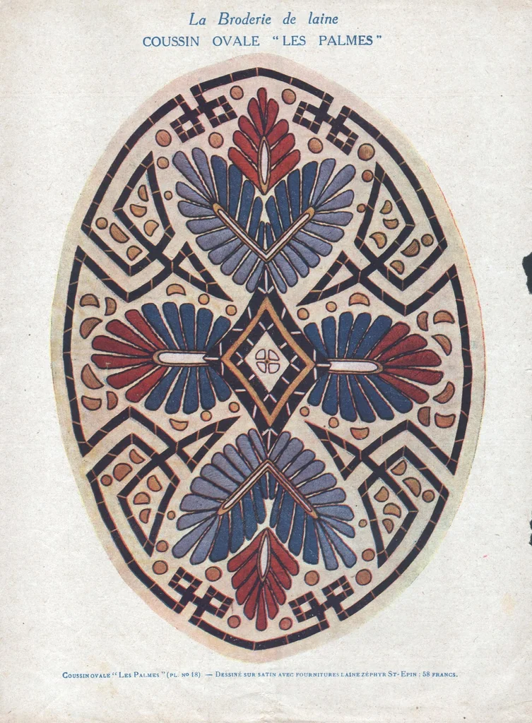 An illustration from JOURNAL DES OUVRAGES DE DAMES - N. 11/1929 - frammenti, 1929, leaf 0