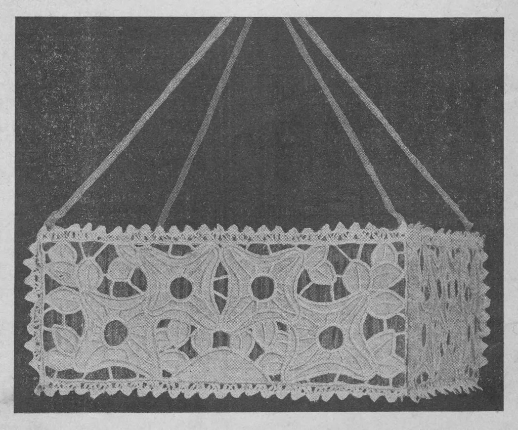 An illustration from JOURNAL DES OUVRAGES DE DAMES - N. 4/1930 - frammenti, 1930, leaf 1