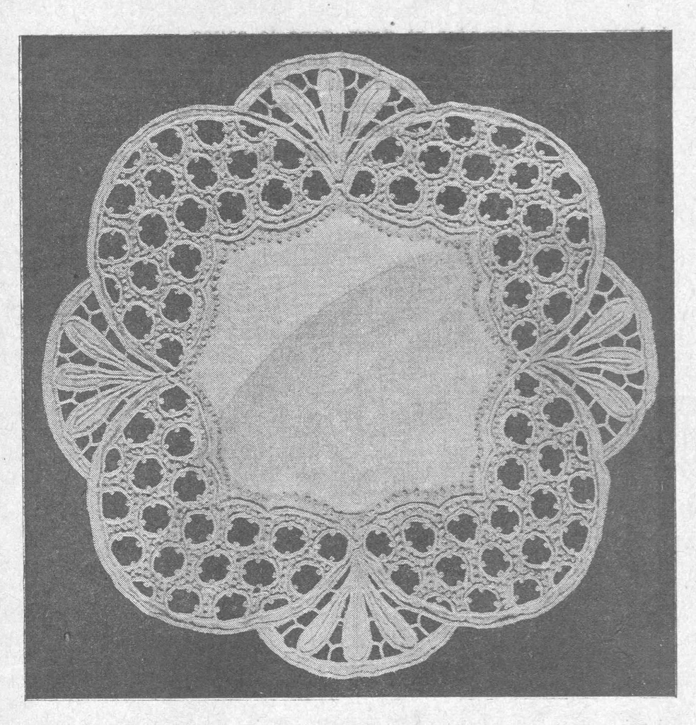 An illustration from JOURNAL DES OUVRAGES DE DAMES - N. 11/1930 - frammenti, 1930, leaf 0