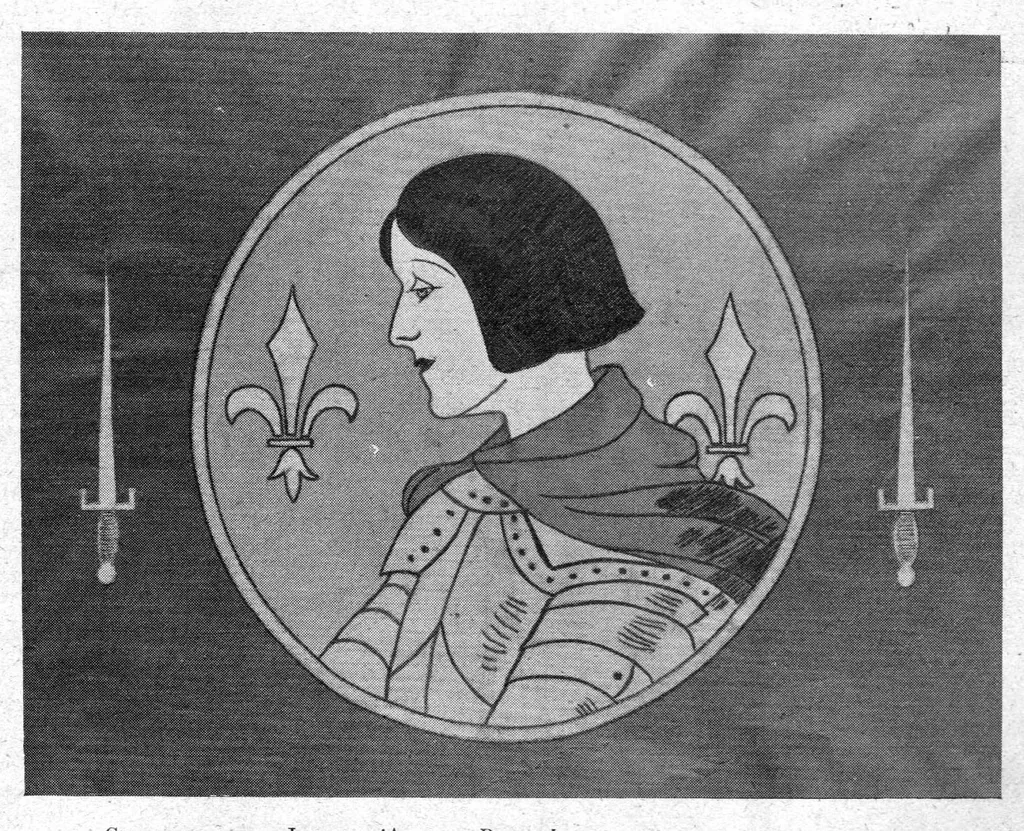 An illustration from JOURNAL DES OUVRAGES DE DAMES - N. 11/1930 - frammenti, 1930, leaf 3