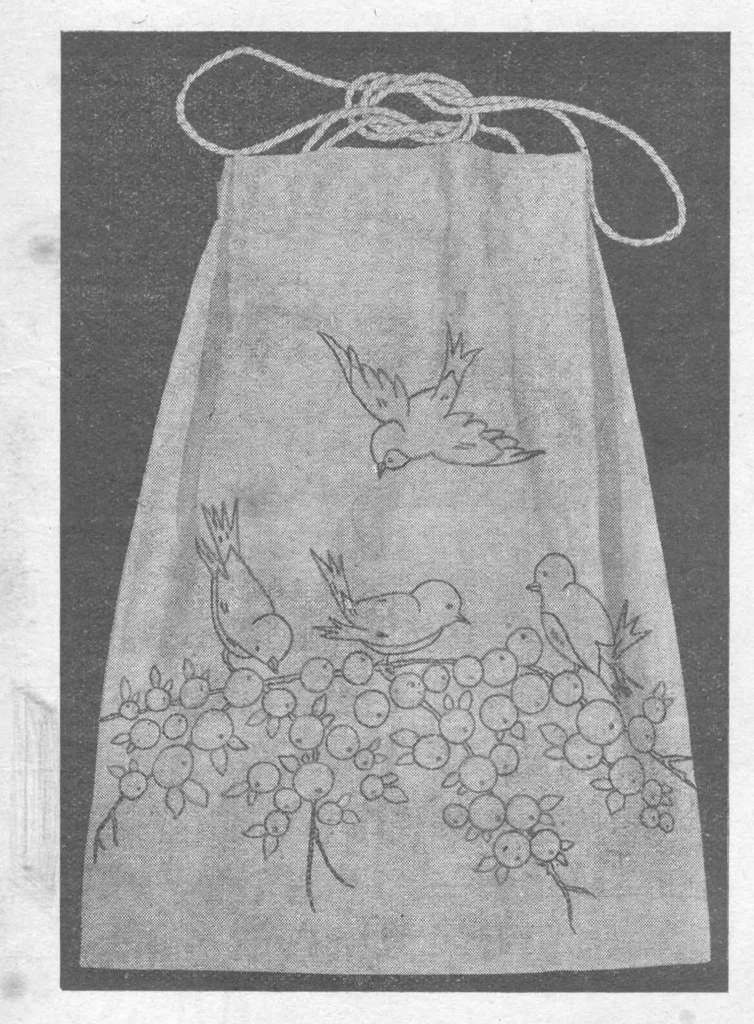 An illustration from JOURNAL DES OUVRAGES DE DAMES - 1930 - frammenti, 1930, leaf 10