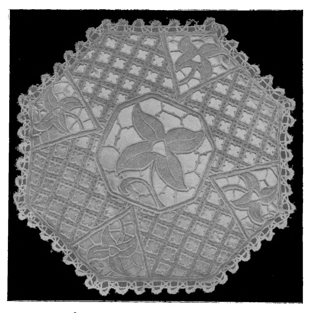 An illustration from JOURNAL DES OUVRAGES DE DAMES - 1930 - frammenti, 1930, leaf 23