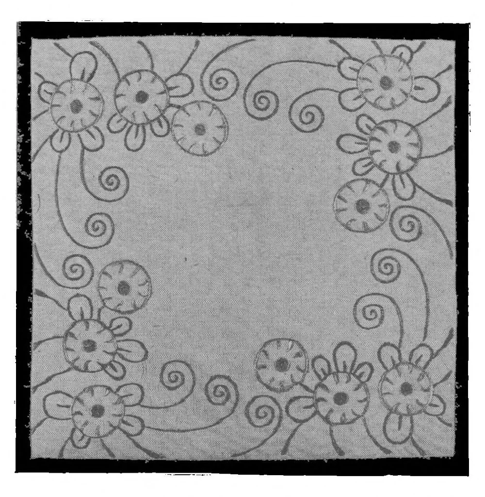 An illustration from JOURNAL DES OUVRAGES DE DAMES - 1930 - frammenti, 1930, leaf 23