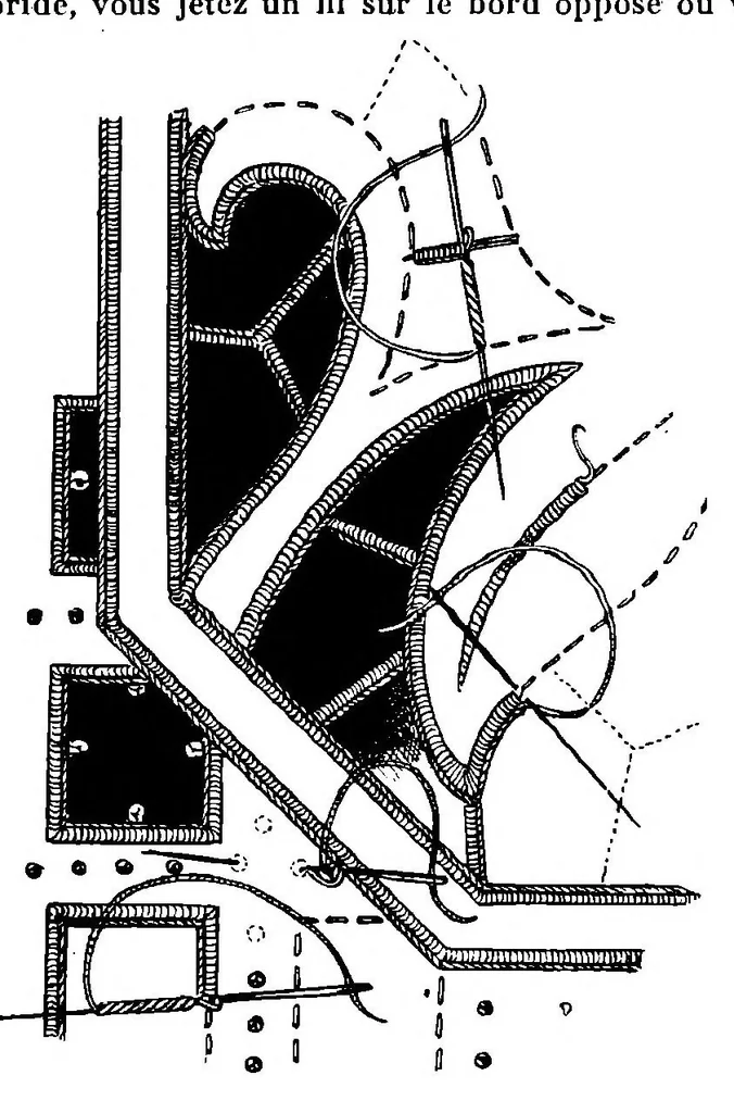 An illustration from JOURNAL DES OUVRAGES DE DAMES - 1930 - frammenti, 1930, leaf 25
