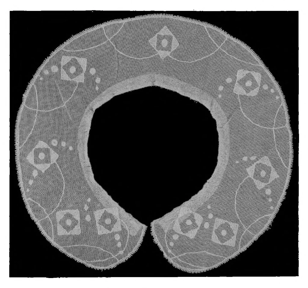 An illustration from JOURNAL DES OUVRAGES DE DAMES - 1930 - frammenti, 1930, leaf 27