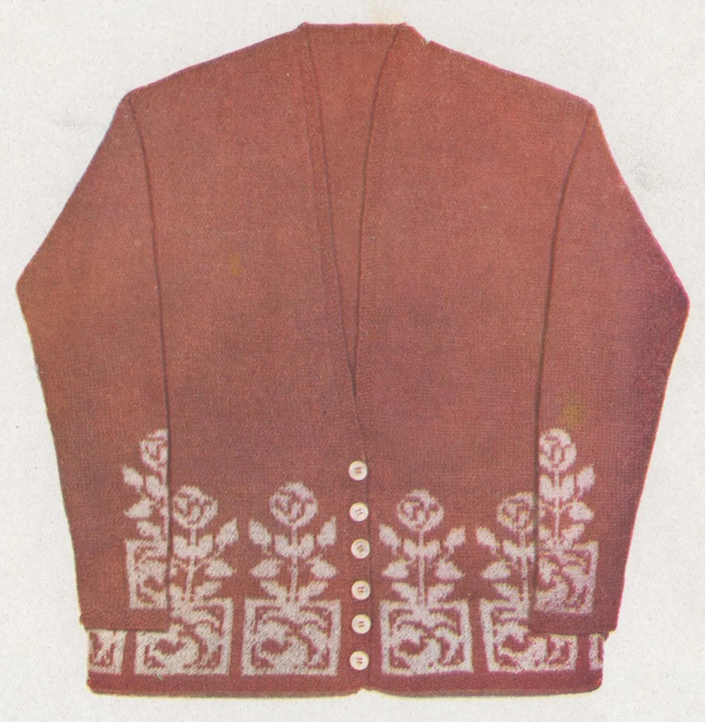 An illustration from MODES ET TRAVAUX FÉMININS - N. 205/1928, 1928, leaf 18