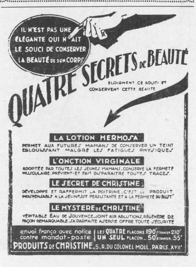 An illustration from MODES ET TRAVAUX FÉMININS - N. 212/1928, 1928, leaf 2