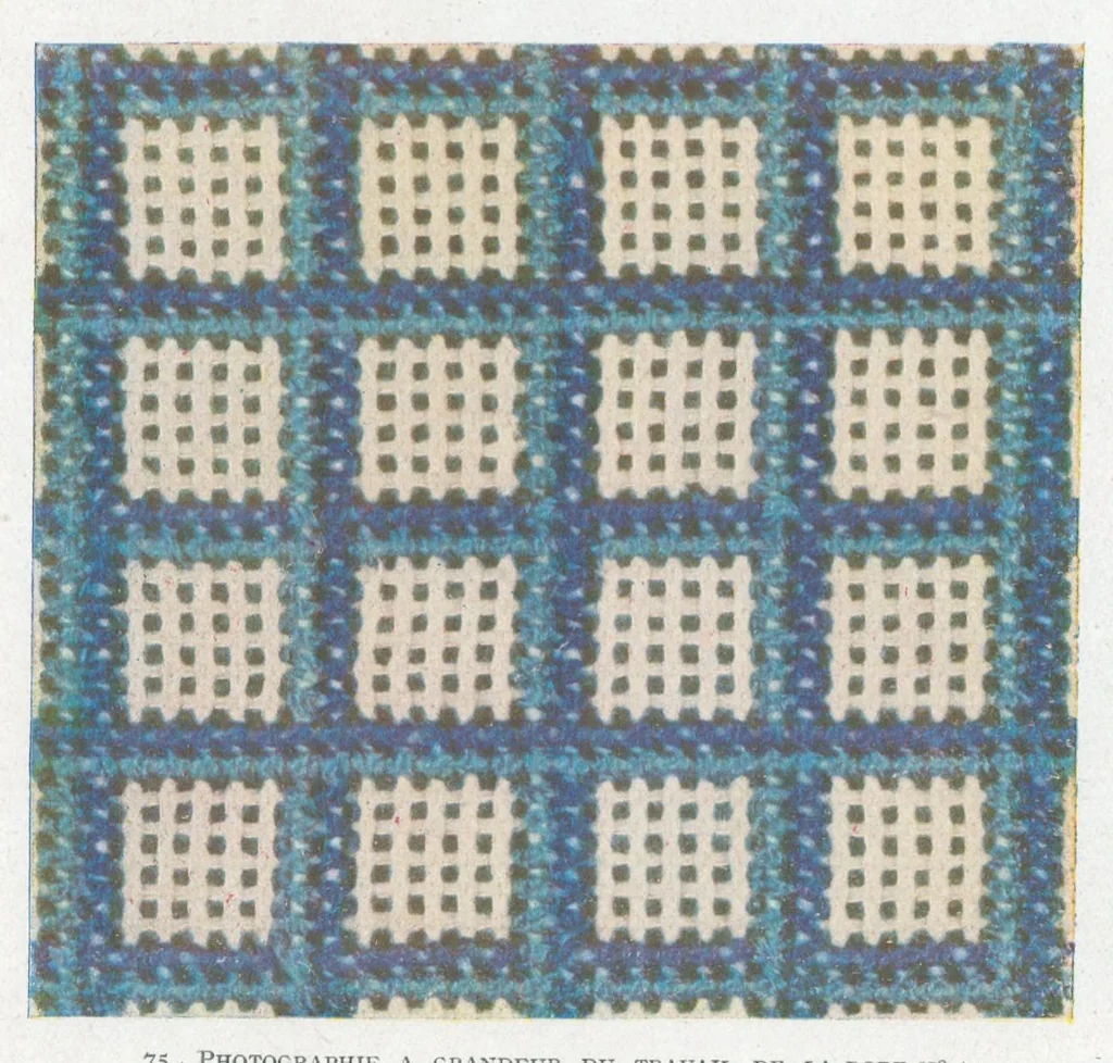 An illustration from MODES ET TRAVAUX FÉMININS - N. 212/1928, 1928, leaf 23