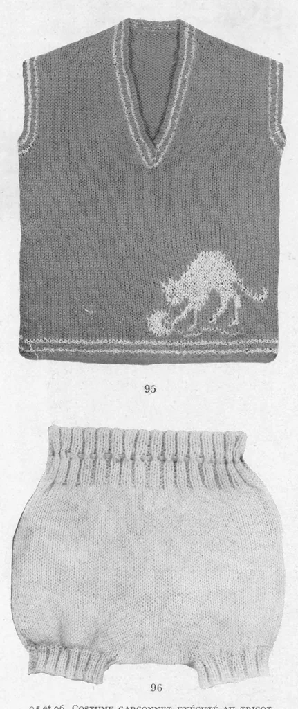 An illustration from MODES ET TRAVAUX FÉMININS - N. 212/1928, 1928, leaf 31