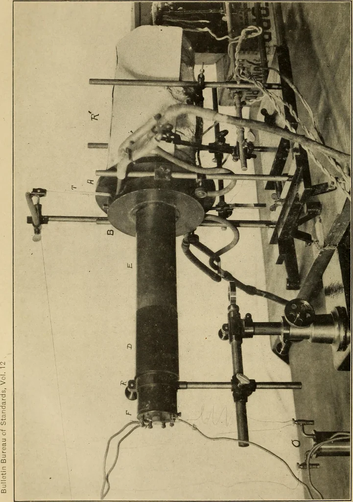An illustration from Studies of instruments for measuring radiant energy in absolute value: An absolute thermobile, 1916, leaf 17