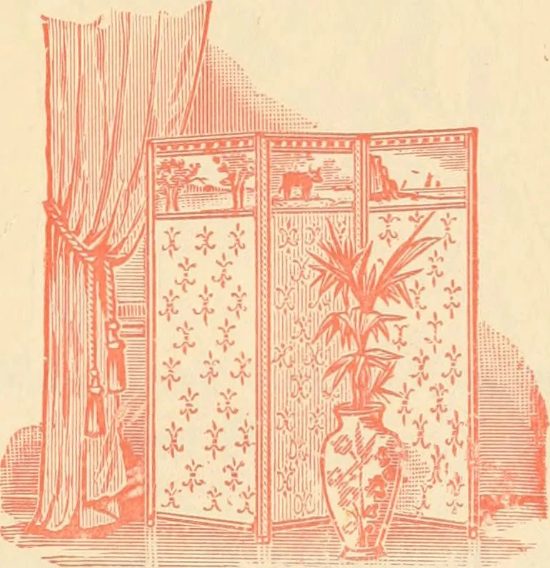 An illustration from Students' furniture : rugs and draperies., 1903, leaf 16